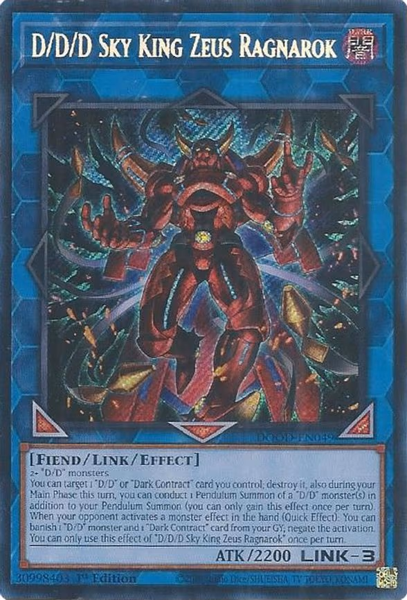 D/D/D Sky King Zeus Ragnarok