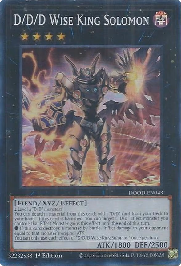 D/D/D Wise King Solomon