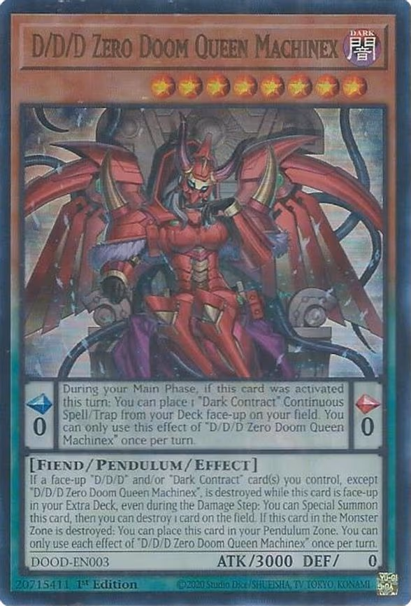D/D/D Zero Doom Queen Machinex
