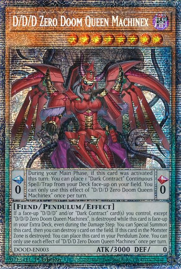 D/D/D Zero Doom Queen Machinex