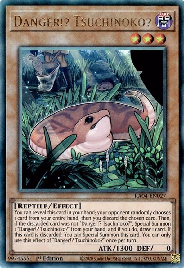 Danger!? Tsuchinoko?