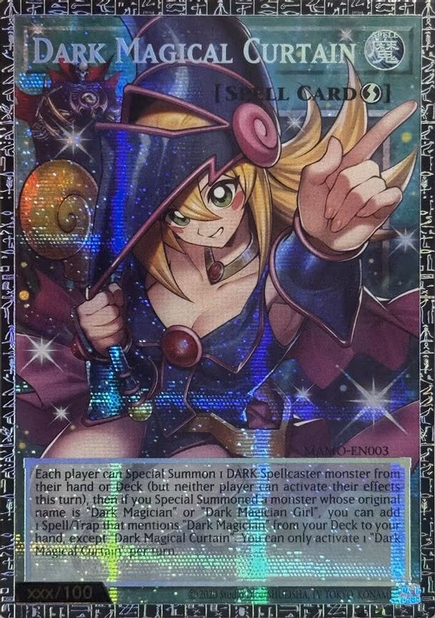 Dark Magical Curtain - Grand Master Rare (MAMO-EN003)