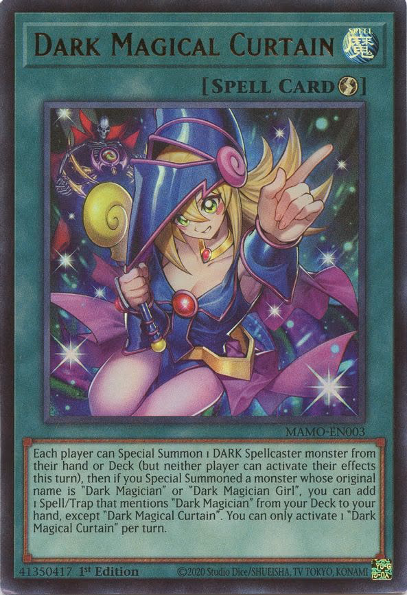 Dark Magical Curtain - Ultra Rare (MAMO-EN003)