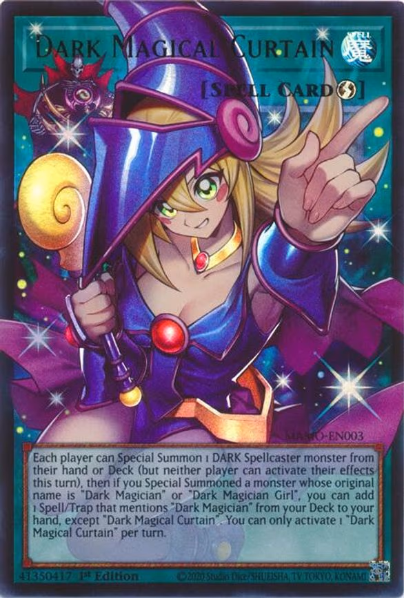 Dark Magical Curtain - Ultra Rare (MAMO-EN003)