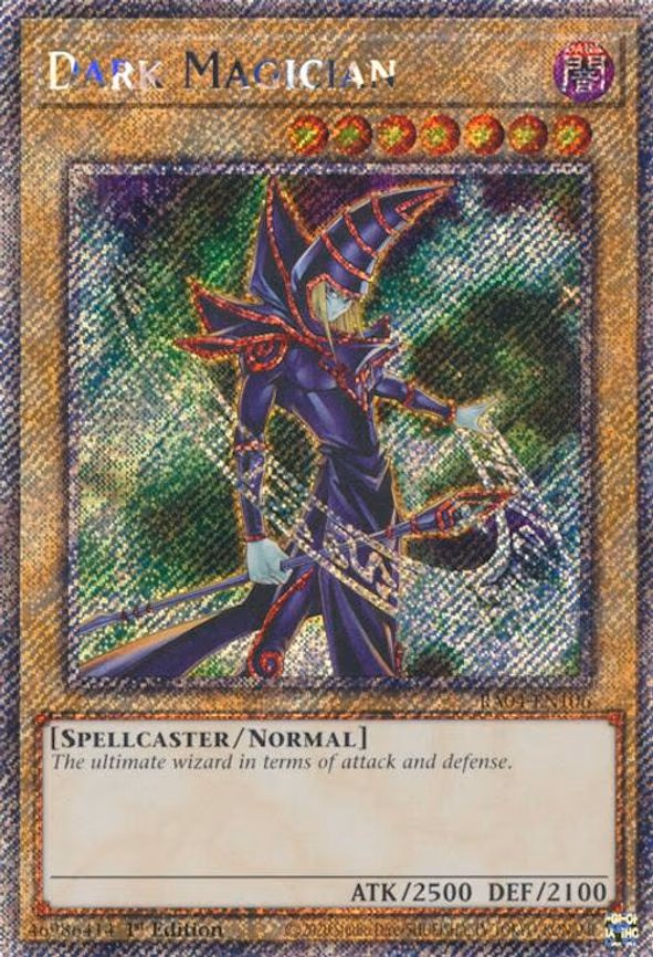 Dark Magician - Platinum Secret Rare (RA04-EN106)