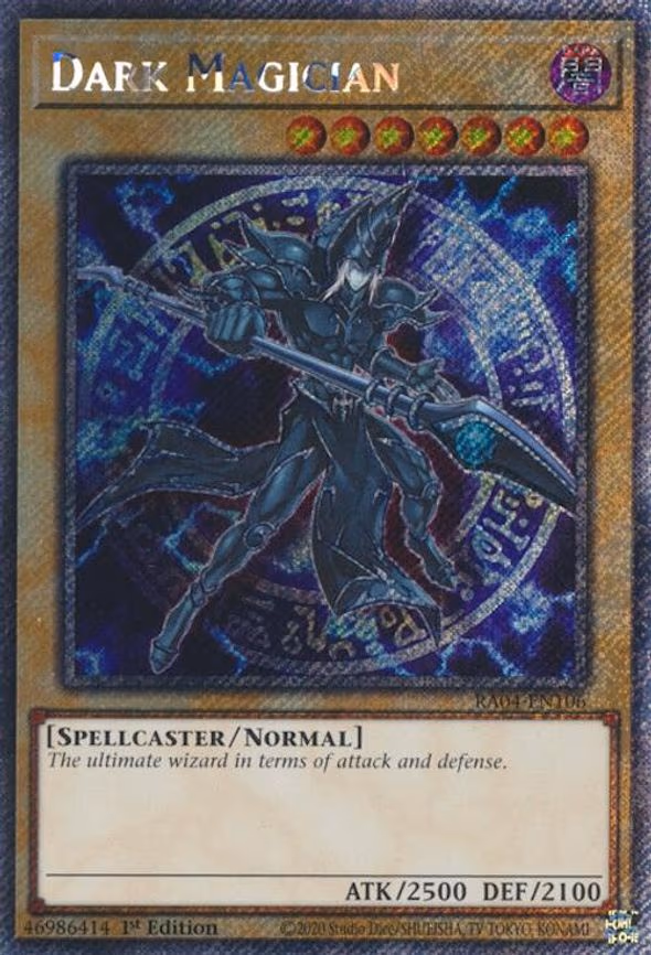 Dark Magician - Platinum Secret Rare (RA04-EN106)