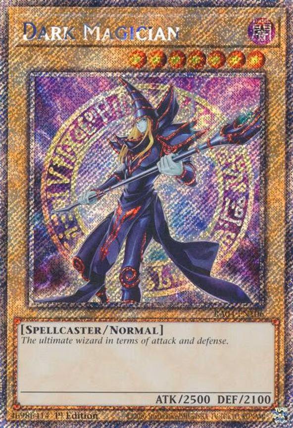 Dark Magician - Platinum Secret Rare (RA04-EN106)