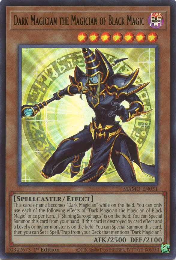 Dark Magician the Magician of Black Magic - Ultra Rare (MAMO-EN051)
