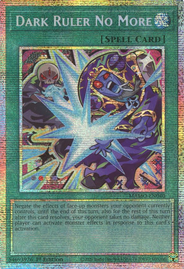 Dark Ruler No More - Starlight Rare (MAMO-EN040)