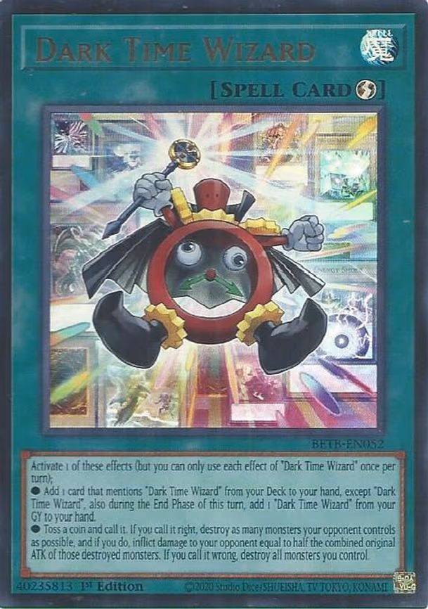Dark Time Wizard - Ultra Rare (BETB-EN052)