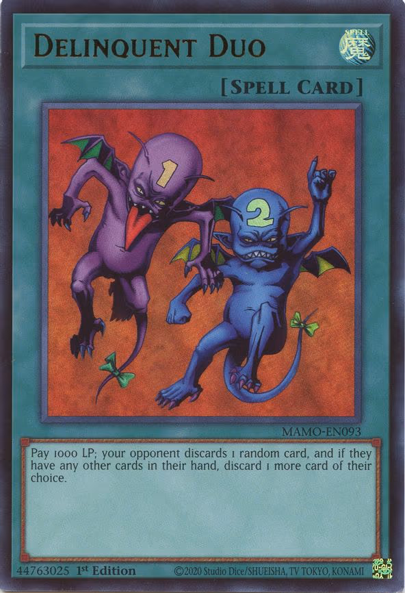 Delinquent Duo - Ultra Rare (MAMO-EN093)