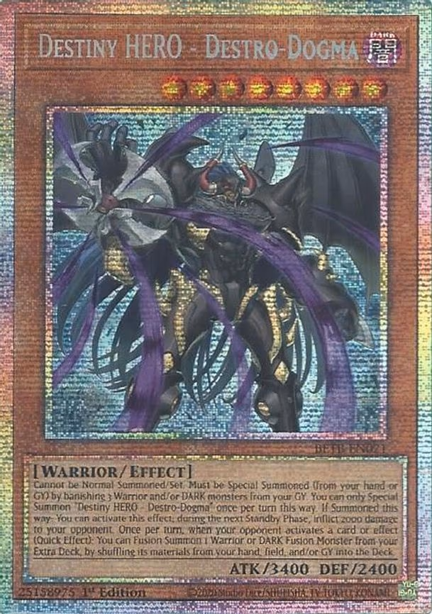 Destiny HERO - Destro-Dogma - Starlight Rare (BETB-EN021)