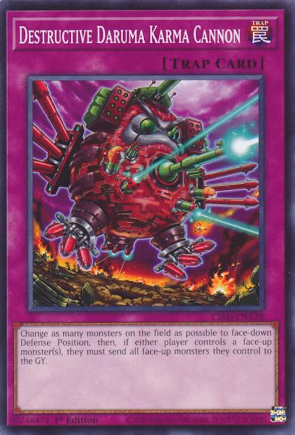 Destructive Daruma Karma Cannon