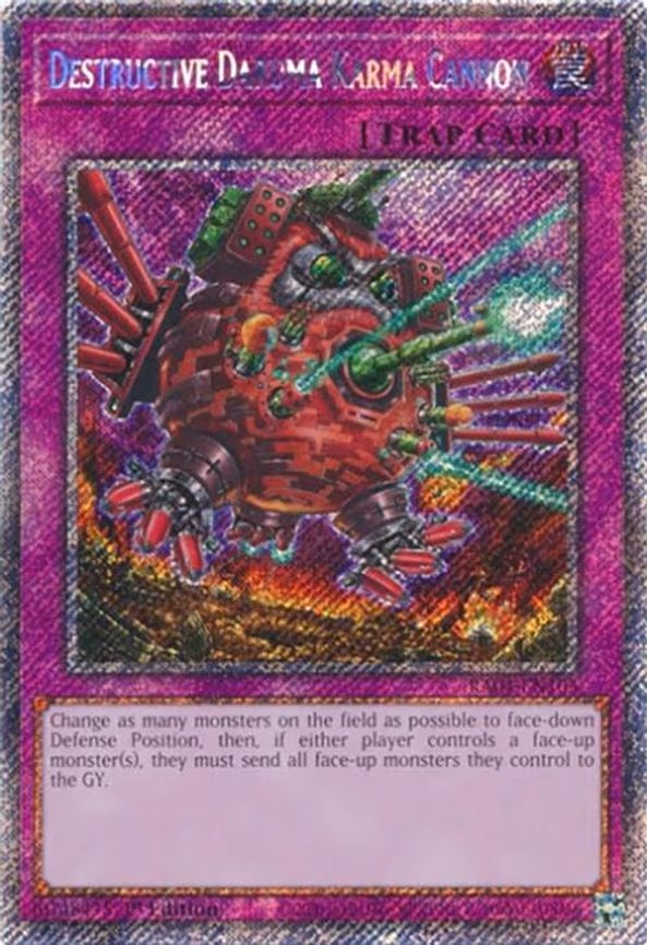 Destructive Daruma Karma Cannon