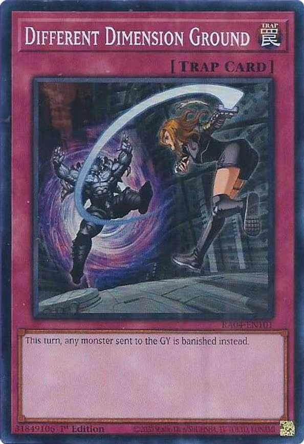 Different Dimension Ground