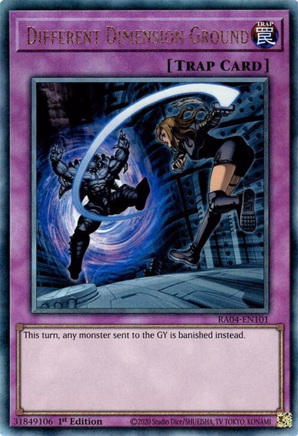 Different Dimension Ground