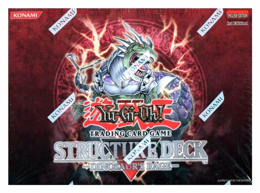 Dinosaur's Rage Structure Deck Display Box