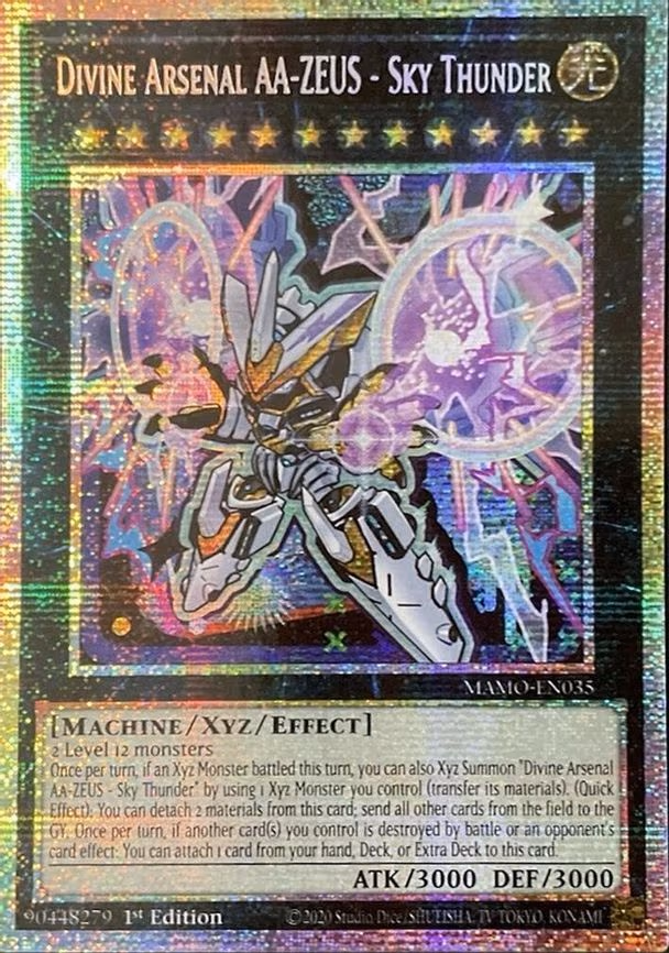 Divine Arsenal AA-ZEUS - Sky Thunder - Starlight Rare (MAMO-EN035)
