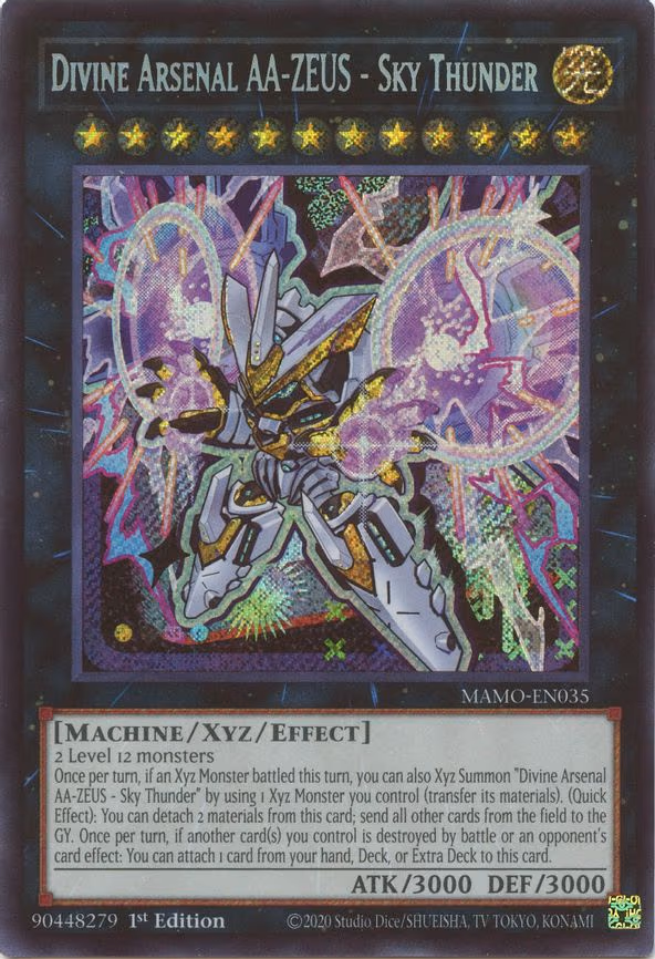 Divine Arsenal AA-ZEUS - Sky Thunder - Secret Rare (MAMO-EN035)