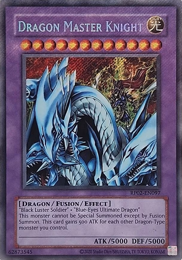 Dragon Master Knight - Secret Rare (RP02-EN097)