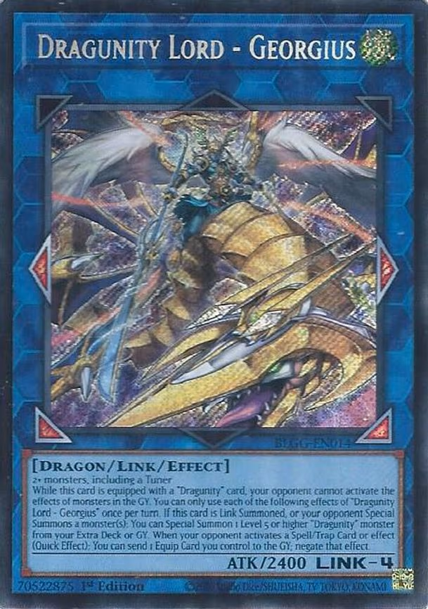 Dragunity Lord - Georgius - Secret Rare (BLGG-EN014)