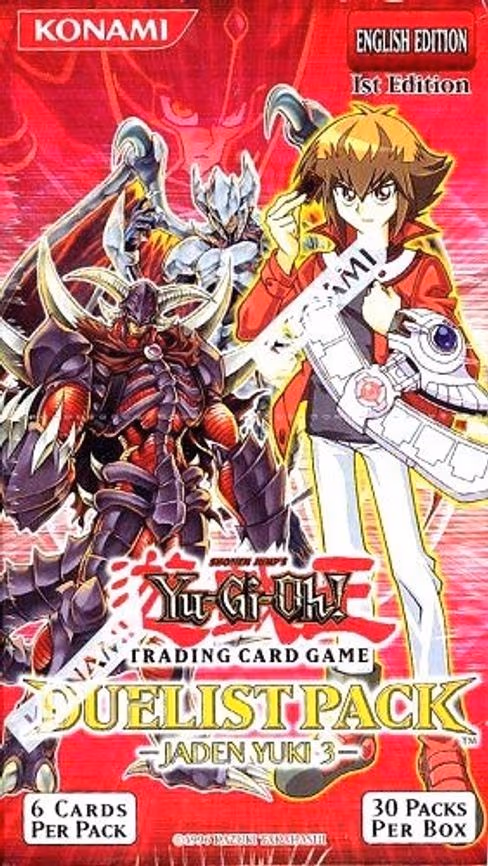 Duelist Pack: Jaden Yuki 3 Booster Box [1st Edition]