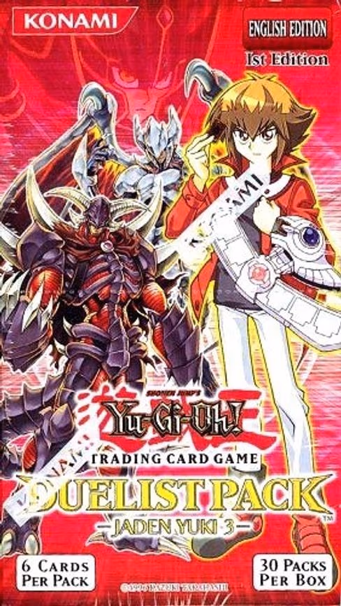 Duelist Pack: Jaden Yuki 3 Booster Box [1st Edition]