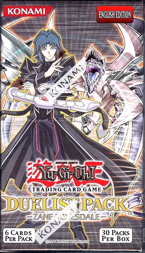 Duelist Pack: Zane Truesdale Booster Box [Unlimited Edition]