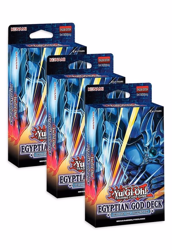 Egyptian God Deck: Obelisk the Tormentor [1st Edition] - Set of 3
