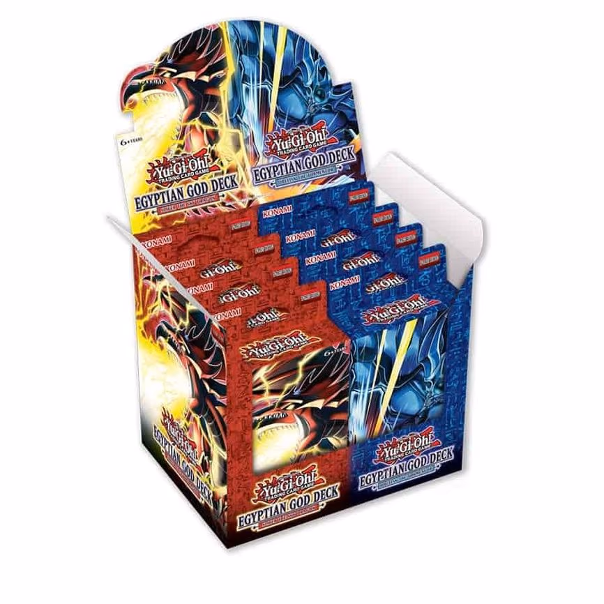 Egyptian God Deck Display - Slifer the Sky Dragon & Obelisk the Tormentor [Unlimited Edition]