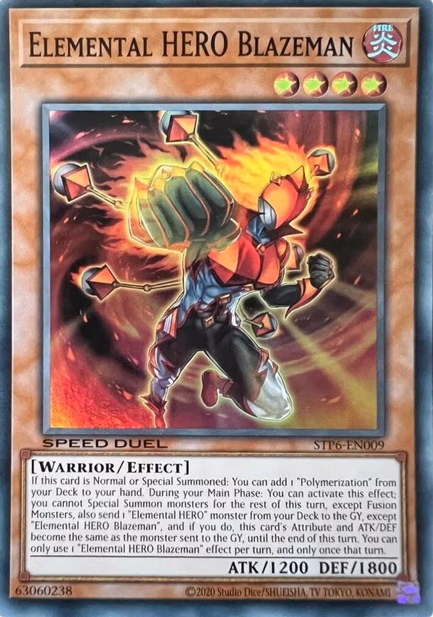 Elemental HERO Blazeman