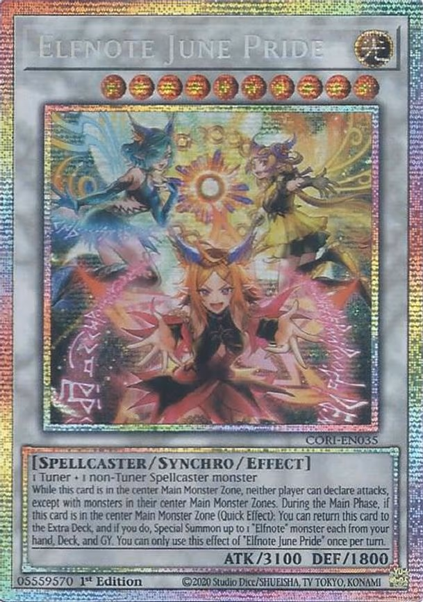 Elfnote June Pride - Starlight Rare (CORI-EN035)