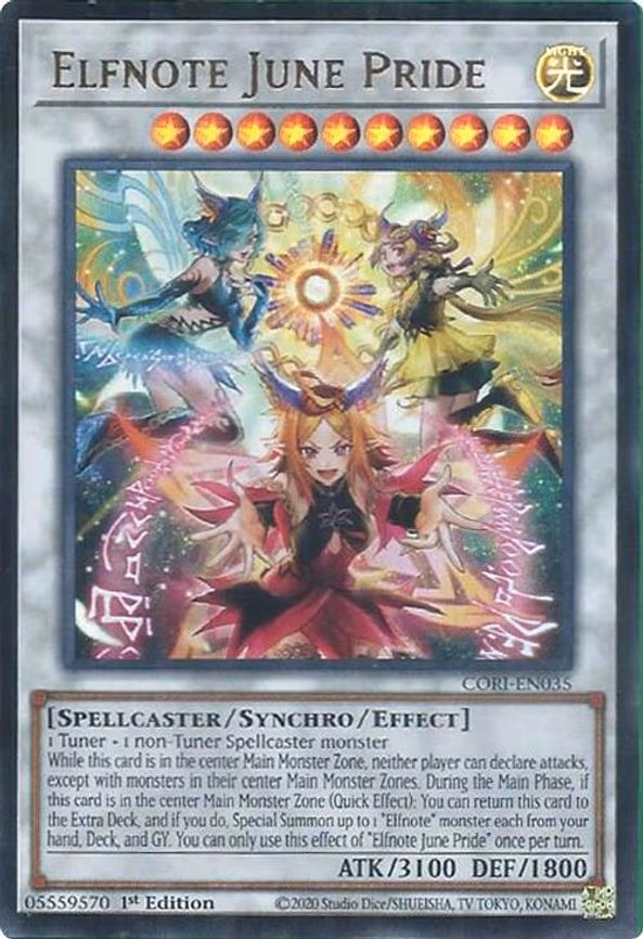 Elfnote June Pride - Ultra Rare (CORI-EN035)