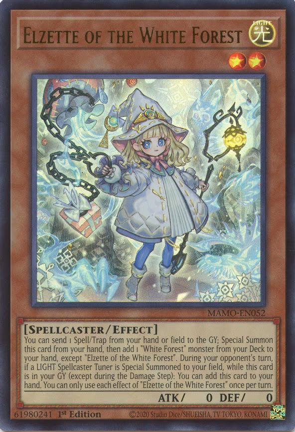 Elzette of the White Forest - Ultra Rare (MAMO-EN052)