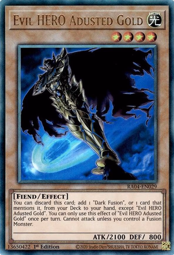 Evil HERO Adusted Gold