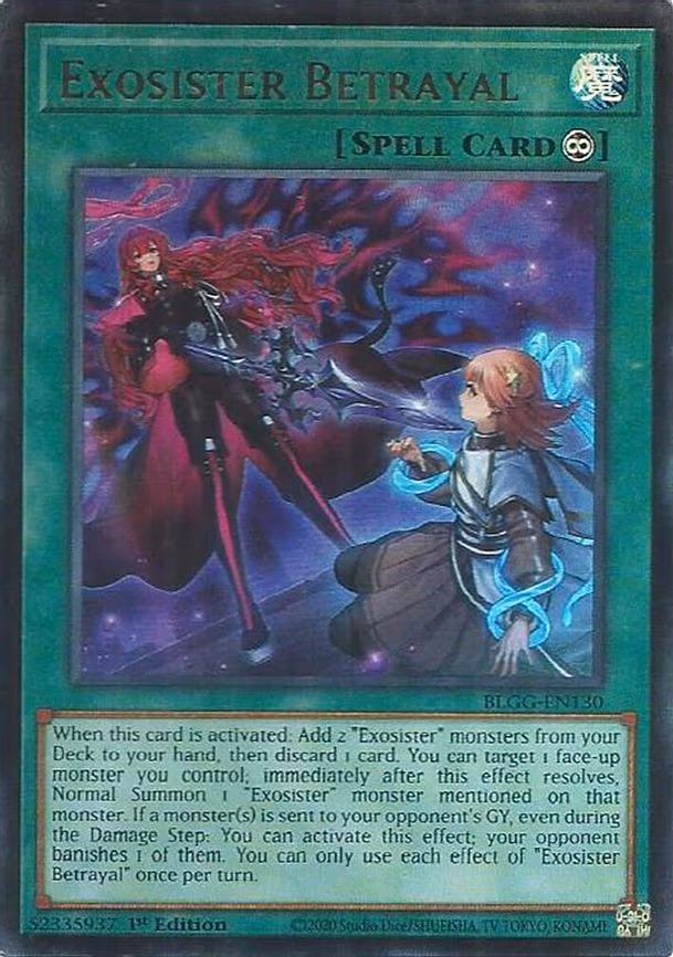 Exosister Betrayal - Ultra Rare (BLGG-EN130)