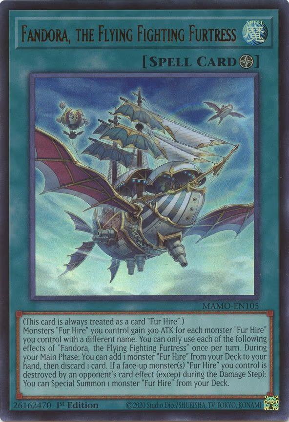 Fandora, the Flying Fighting Furtress - Ultra Rare (MAMO-EN105)