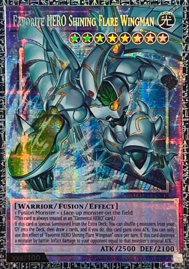 Favorite HERO Shining Flare Wingman
