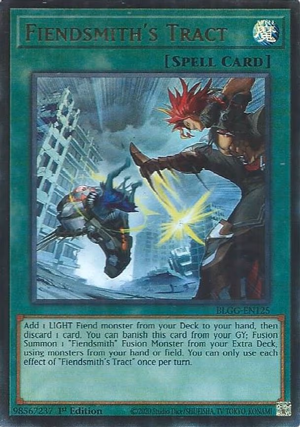 Fiendsmith's Tract - Ultra Rare (BLGG-EN125)