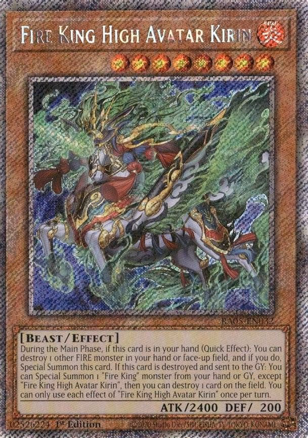 Fire King High Avatar Kirin