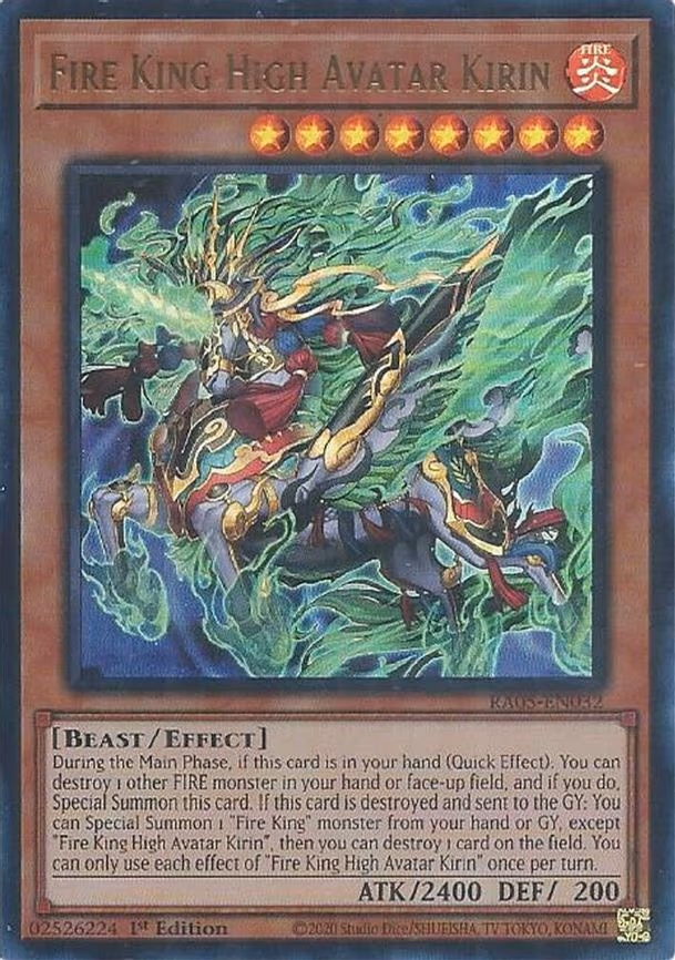 Fire King High Avatar Kirin