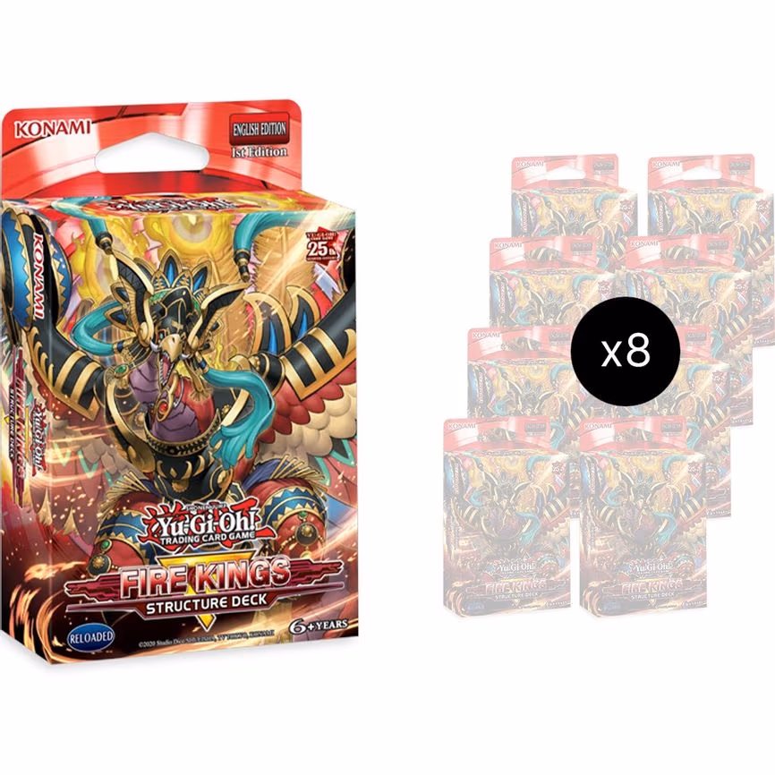 Fire Kings Structure Deck Display [1st Edition]