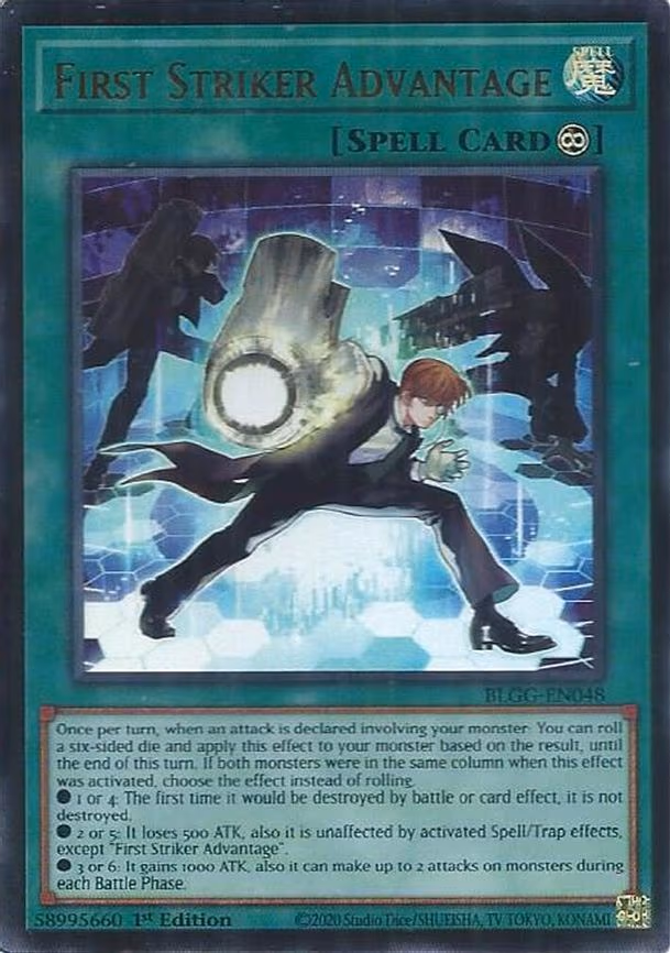 First Striker Advantage - Ultra Rare (BLGG-EN048)