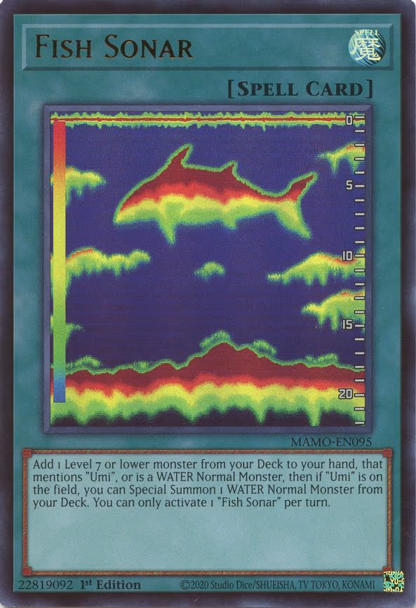Fish Sonar - Ultra Rare (MAMO-EN095)