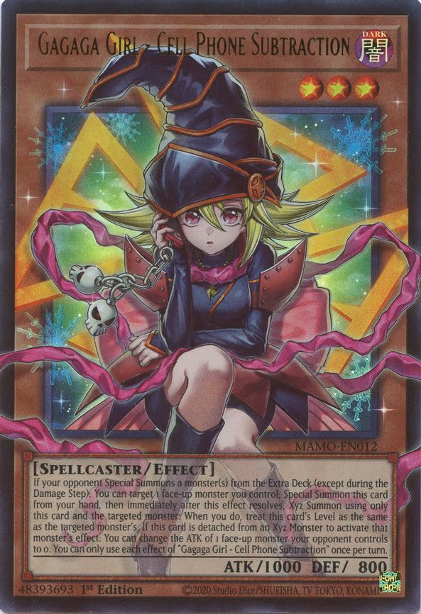 Gagaga Girl - Cell Phone Subtraction - Ultra Rare (MAMO-EN012)
