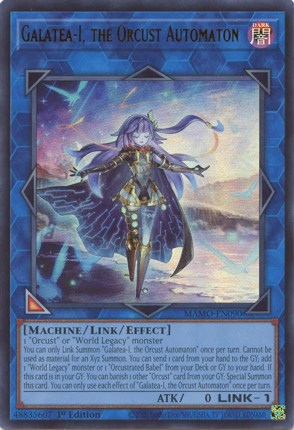 Galatea-I, the Orcust Automaton - Ultra Rare (MAMO-EN090)