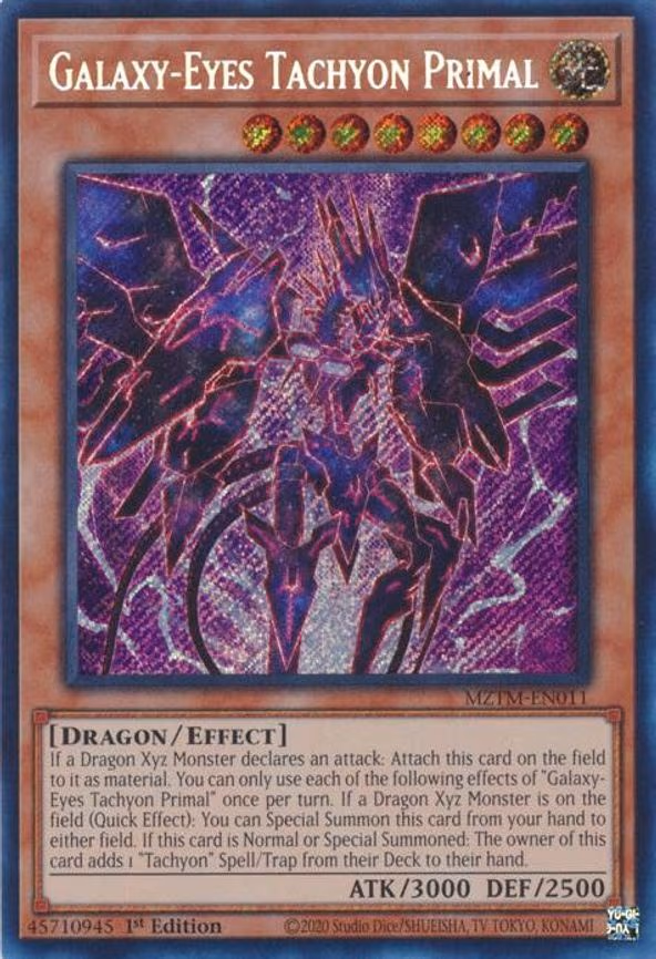 Galaxy-Eyes Tachyon Primal