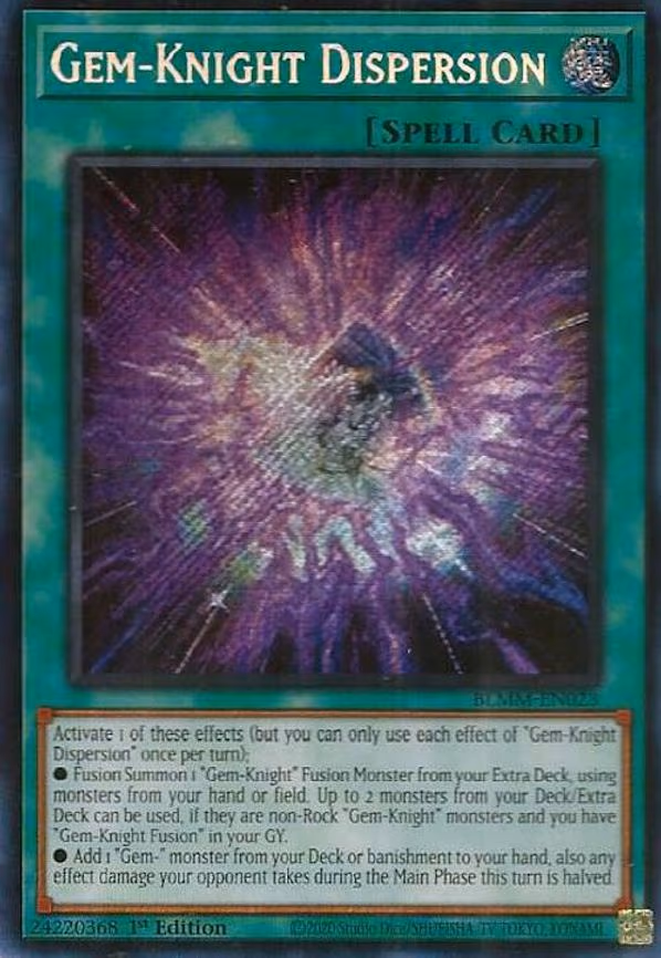 Gem-Knight Dispersion