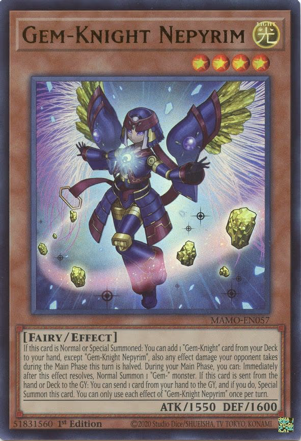 Gem-Knight Nepyrim - Ultra Rare (MAMO-EN057)