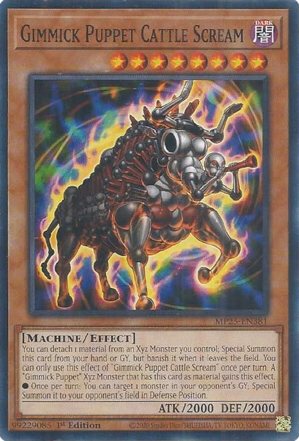 Gimmick Puppet Cattle Scream